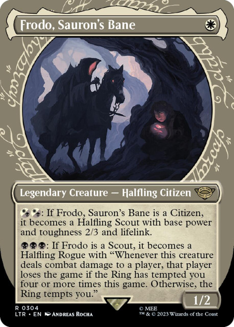 Frodo, Sauron's Bane (Showcase Frame)