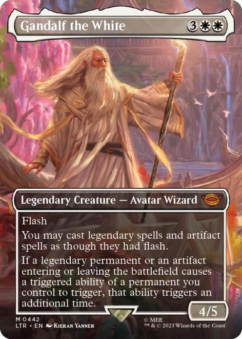 Gandalf the White (Borderless Art)