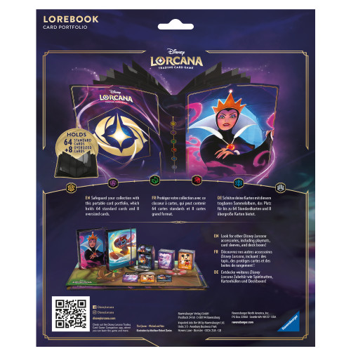 Disney Lorcana: The First Chapter Card Portfolio - The Evil Queen