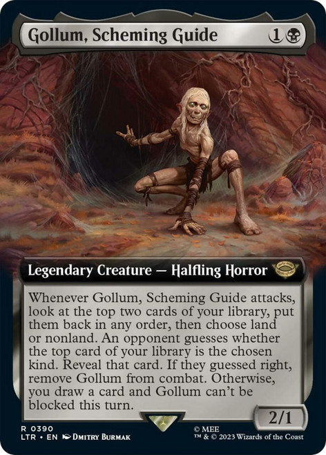 MTG Magic: The Gathering Gollum, Obsessed Stalker LTC NM!