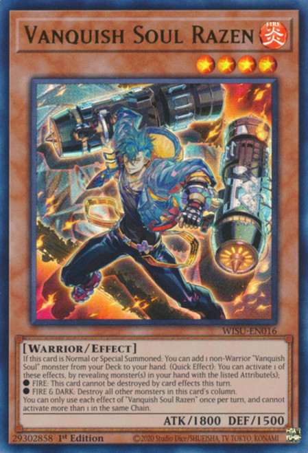 WISU-EN016 Vanquish Soul Razen (Ultra Rare)