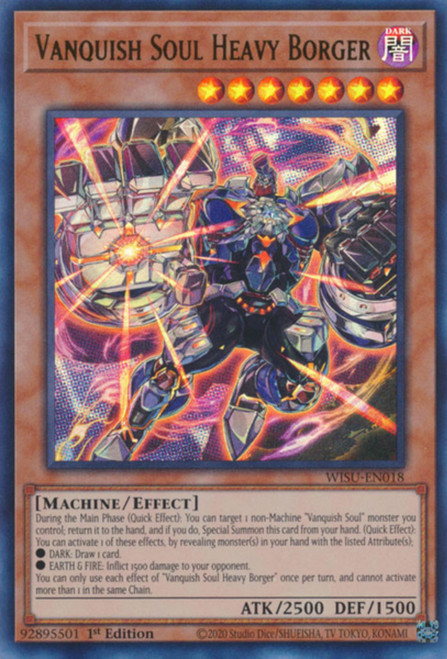 WISU-EN018 Vanquish Soul Heavy Borger (Ultra Rare)