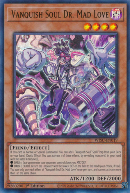 WISU-EN019 Vanquish Soul Dr. Mad Love (Ultra Rare)