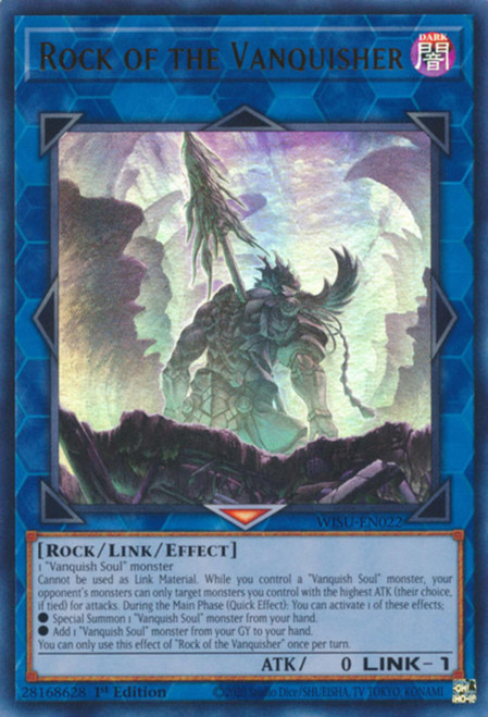 WISU-EN022 Rock of the Vanquisher