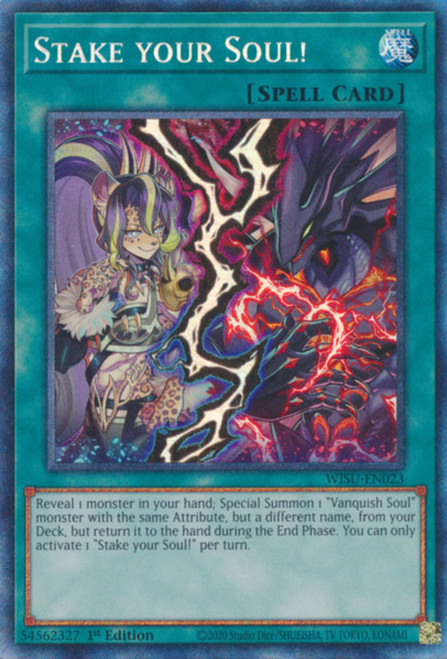 WISU-EN023 Stake your Soul! (Collector's Rare)