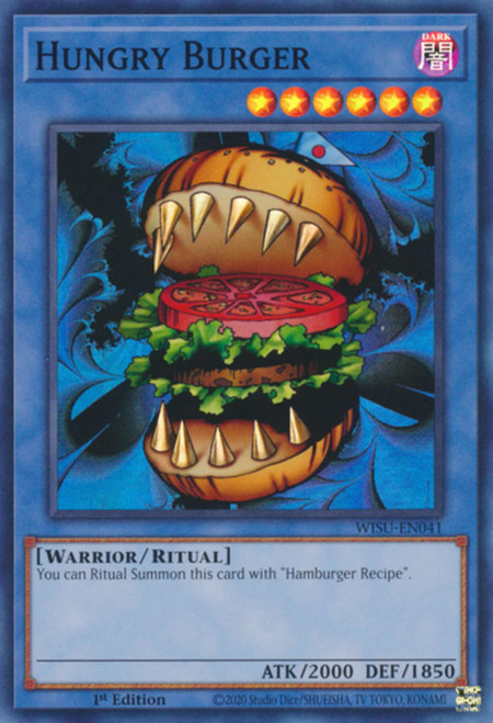 WISU-EN041 Hungry Burger (Super Rare)