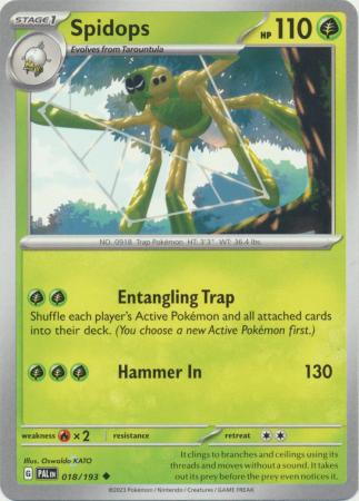 SV Paldea Evolved 018/193 Spidops