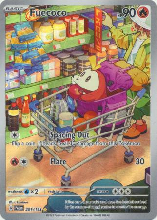 SV Paldea Evolved 201/193 Fuecoco (Illustration Rare) | Magic Madhouse