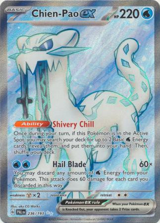 SV Paldea Evolved 236/193 Chien-Pao ex (Full Art)