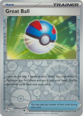 SV Paldea Evolved 183/193 Great Ball (Reverse Holo)