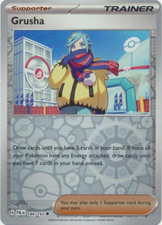 SV Paldea Evolved 184/193 Grusha (Reverse Holo)