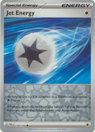 SV Paldea Evolved 190/193 Jet Energy (Reverse Holo)