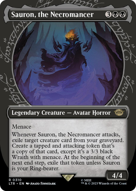 Sauron, the Necromancer (Showcase Frame)