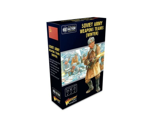 Bolt Action: Soviet Army (Winter) weapons teams