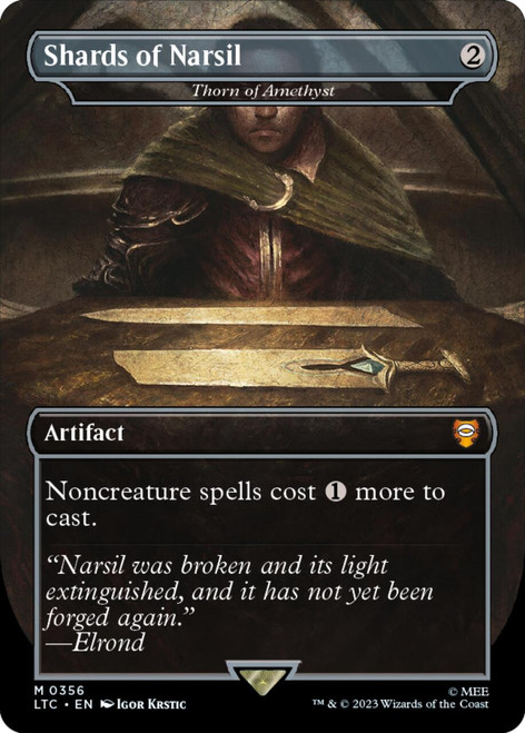 Thorn of Amethyst [Shards of Narsil] (Borderless Art)