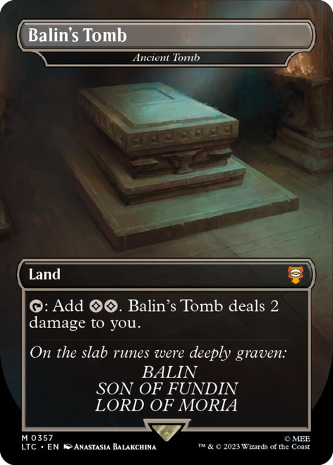 Ancient Tomb [Balin's Tomb] (Borderless Art)