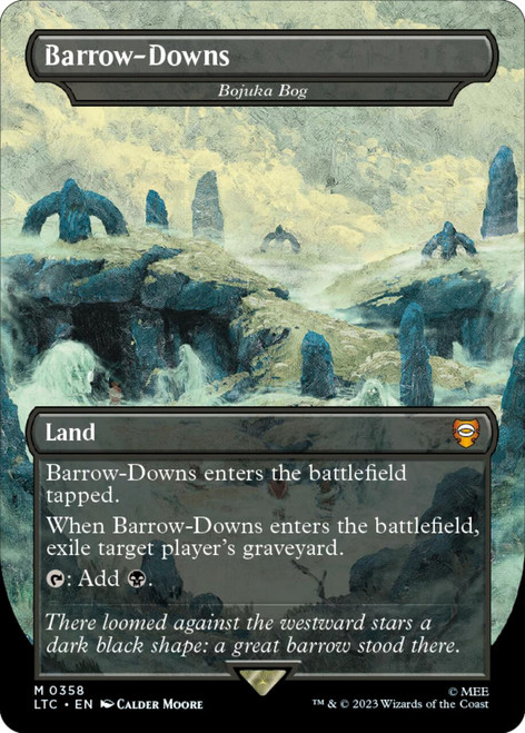 Bojuka Bog [Barrow-Downs] (Borderless Art foil) | The Lord of the Rings Commander