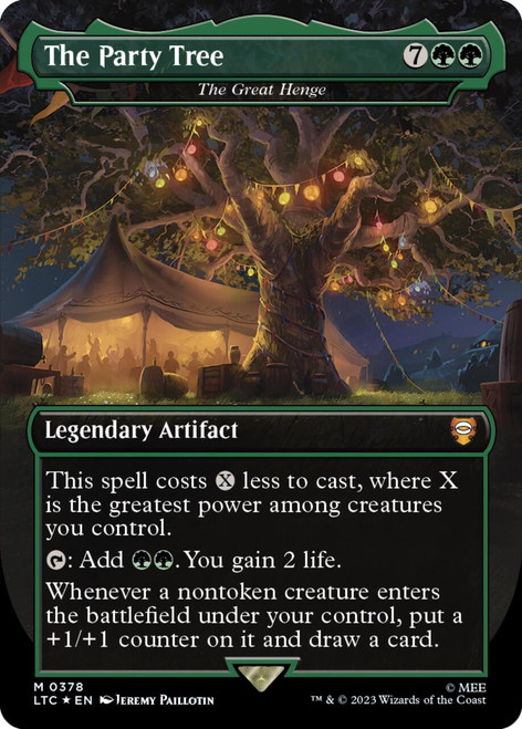 The Great Henge [The Party Tree] (Borderless Art Surge foil)