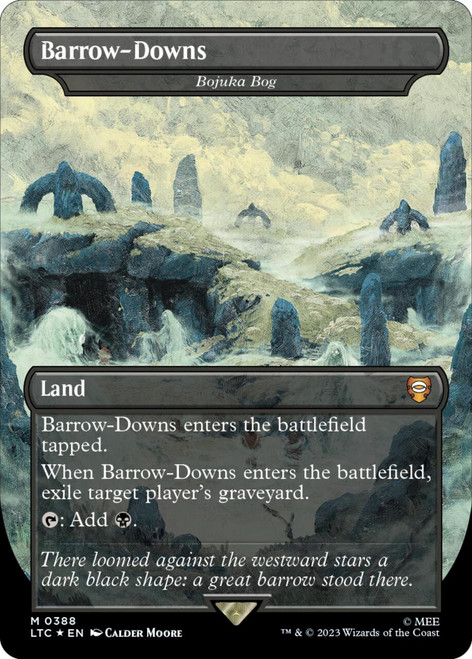 Bojuka Bog [Barrow-Downs] (Borderless Art Surge foil)
