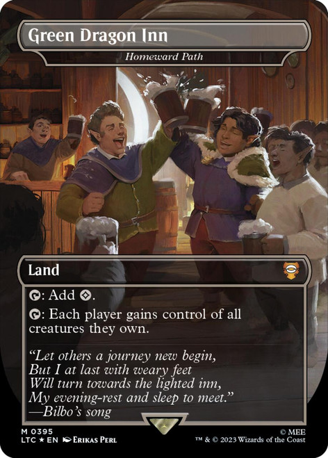 Homeward Path [Green Dragon Inn] (Borderless Art Surge foil)