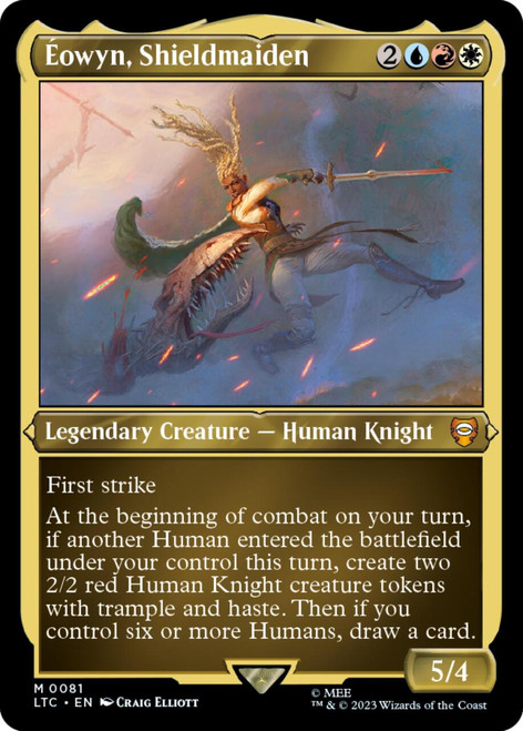 Eowyn, Shieldmaiden (Etched foil Display Commander)