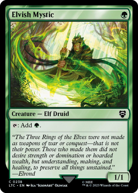 Elvish Mystic | The Lord of the Rings Commander