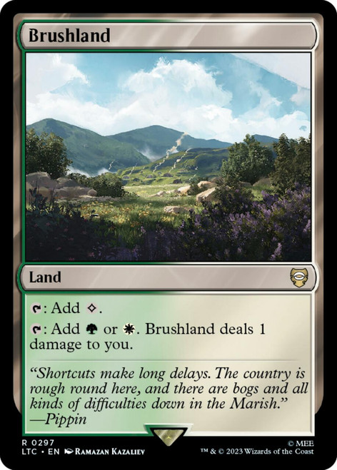 Brushland | The Lord of the Rings Commander