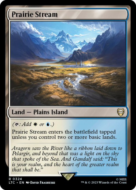 Prairie Stream | The Lord of the Rings Commander