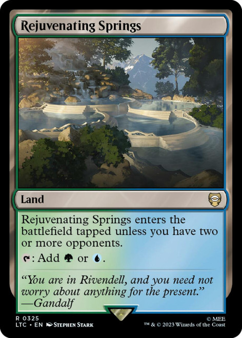 Rejuvenating Springs | The Lord of the Rings Commander