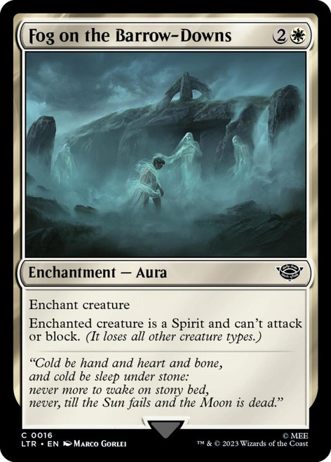 Fog on the Barrow-Downs (foil)
