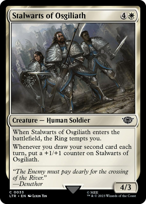 Stalwarts of Osgiliath (foil) | The Lord of the Rings: Tales of Middle-earth