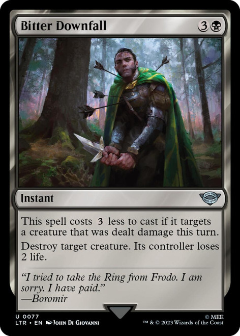 Bitter Downfall (foil)