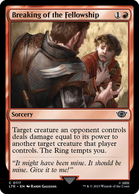 Breaking of the Fellowship (foil)