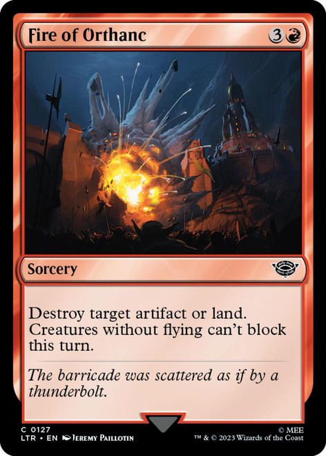 Fire of Orthanc (foil)