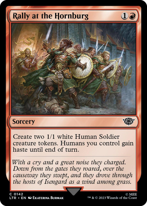 Rally at the Hornburg (foil)