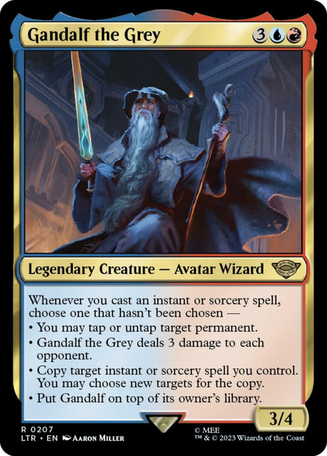 Gandalf the Grey (foil) | The Lord of the Rings: Tales of Middle-earth