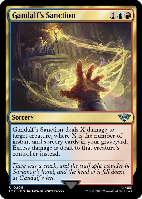 Gandalf's Sanction (foil)