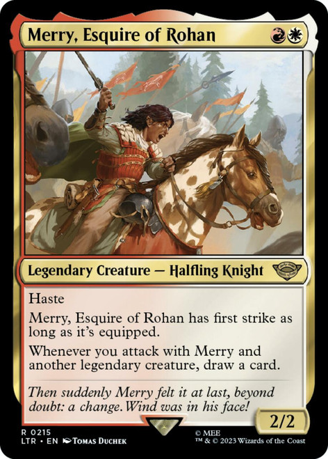 Merry, Esquire of Rohan (foil) | The Lord of the Rings: Tales of Middle-earth