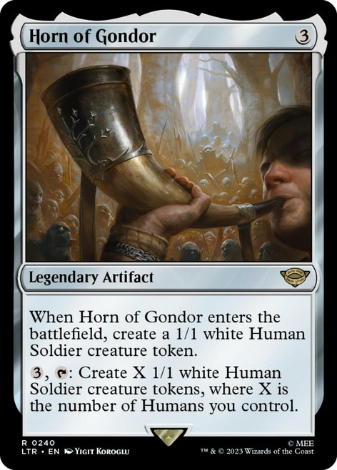 Horn of Gondor (foil) | The Lord of the Rings: Tales of Middle-earth