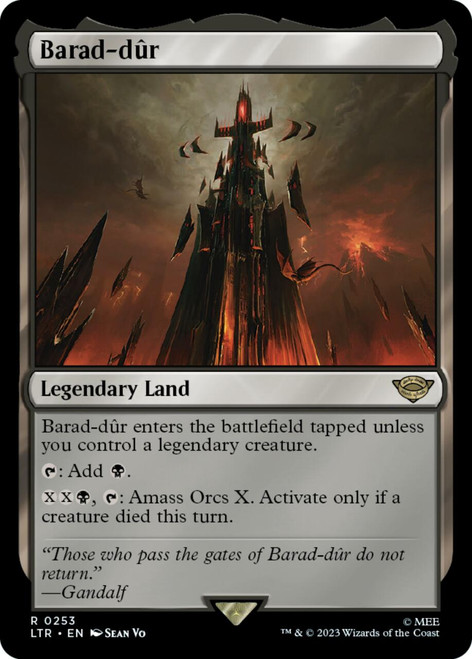 Barad-dur (foil) | The Lord of the Rings: Tales of Middle-earth