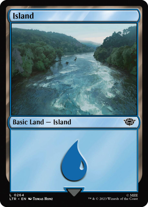 Island (#264) (foil) | The Lord of the Rings: Tales of Middle-earth