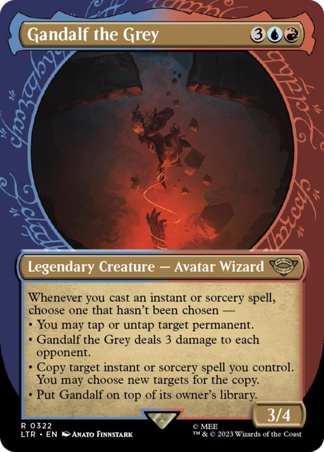 Gandalf the Grey (Showcase Frame foil)