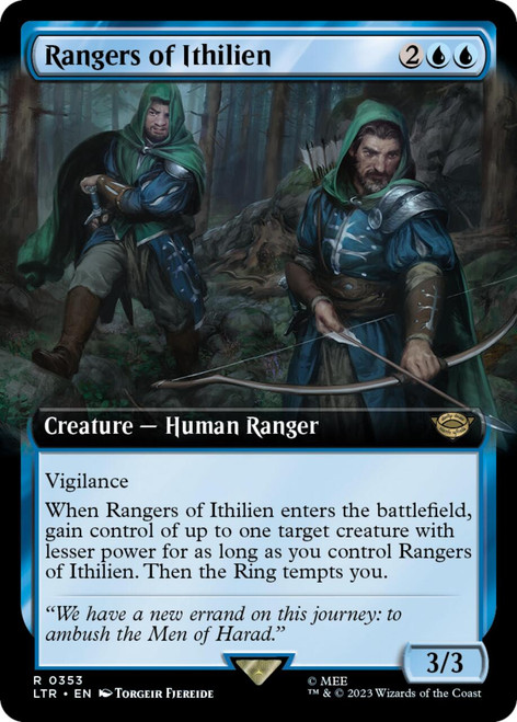 Rangers of Ithilien (Extended Art foil)