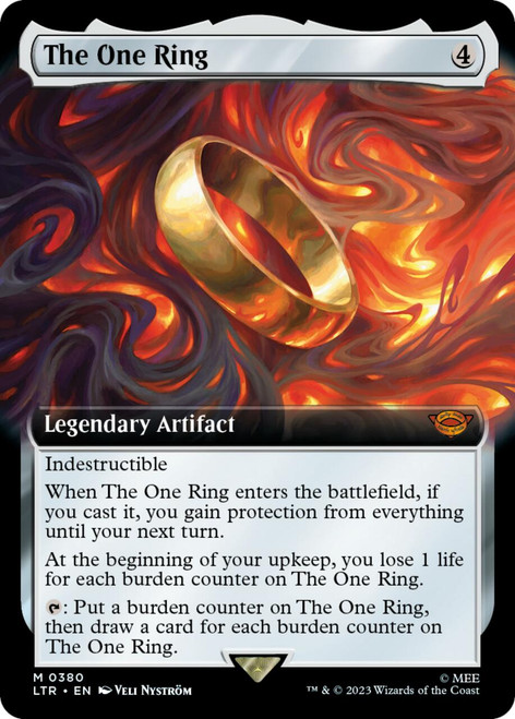 The One Ring (Extended Art foil) | The Lord of the Rings: Tales of Middle-earth