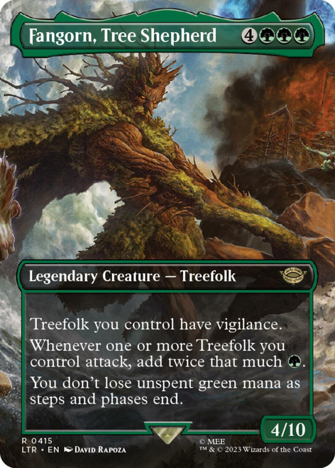 Fangorn, Tree Shepherd (Borderless Art foil) | The Lord of the Rings: Tales of Middle-earth