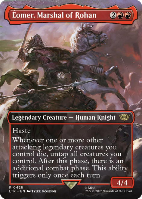 Eomer, Marshal of Rohan (Borderless Art foil) | The Lord of the Rings: Tales of Middle-earth