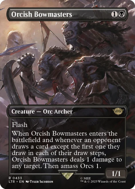Orcish Bowmasters (Borderless Art foil)