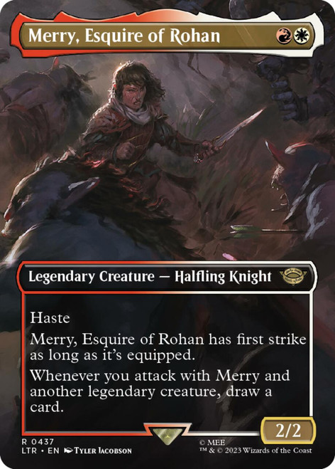 Merry, Esquire of Rohan (Borderless Art foil) | The Lord of the Rings: Tales of Middle-earth