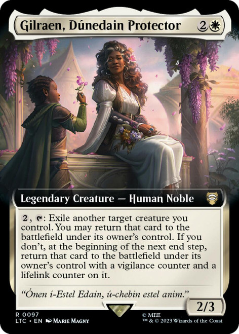 Gollum, Obsessed Stalker (Extended Art) (R) (Foil) - Commander