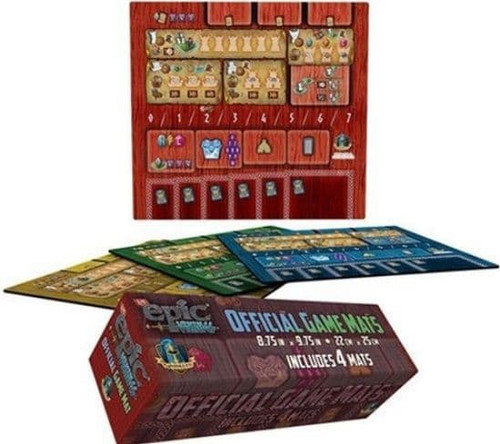 Tiny Epic Vikings Card Game: 4 Pack Clan Mats